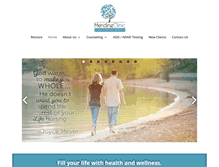 Tablet Screenshot of mendingclinic.com